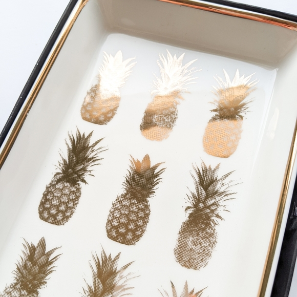 J Crew Gold Pineapple Tray - Picture 8 of 11